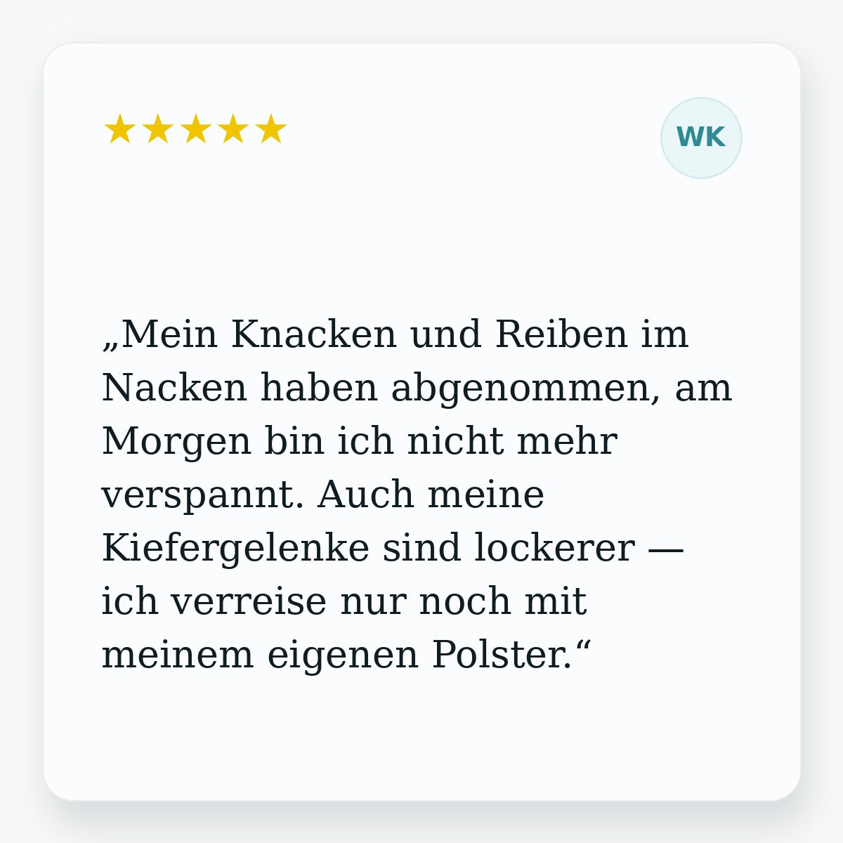 DocNap Kundenrezension